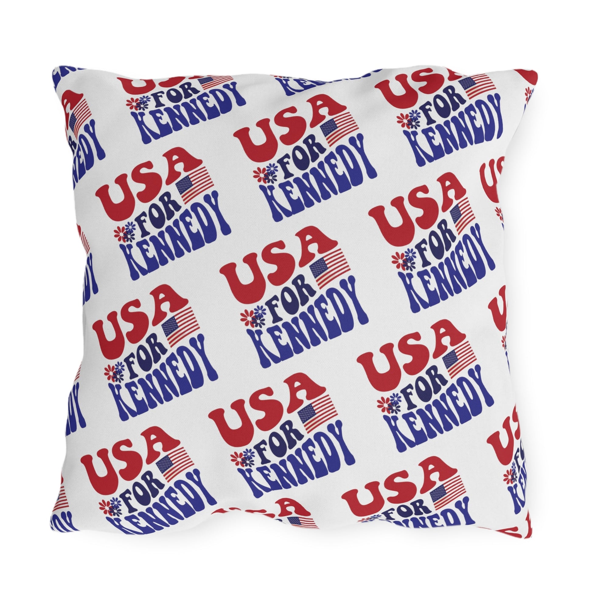 USA for Kennedy Groovy Outdoor Pillows - TEAM KENNEDY. All rights reserved