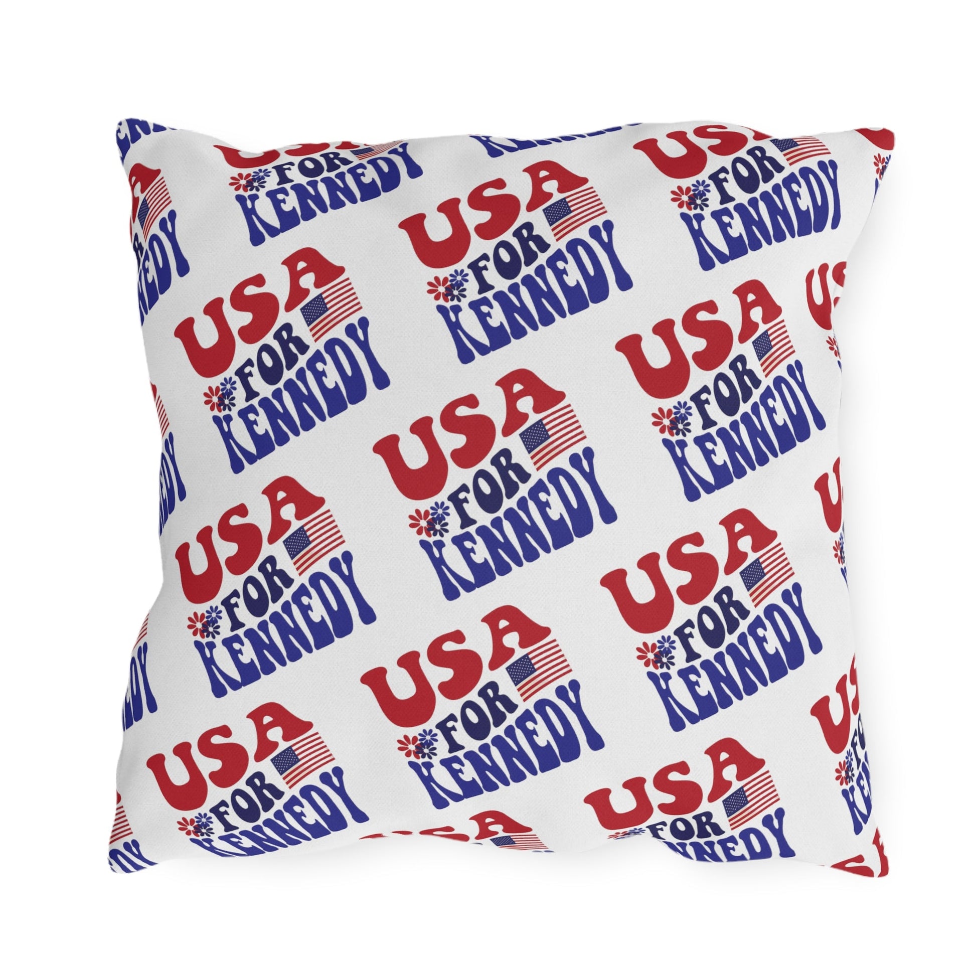 USA for Kennedy Groovy Outdoor Pillows - TEAM KENNEDY. All rights reserved