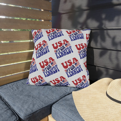 USA for Kennedy Groovy Outdoor Pillows - TEAM KENNEDY. All rights reserved