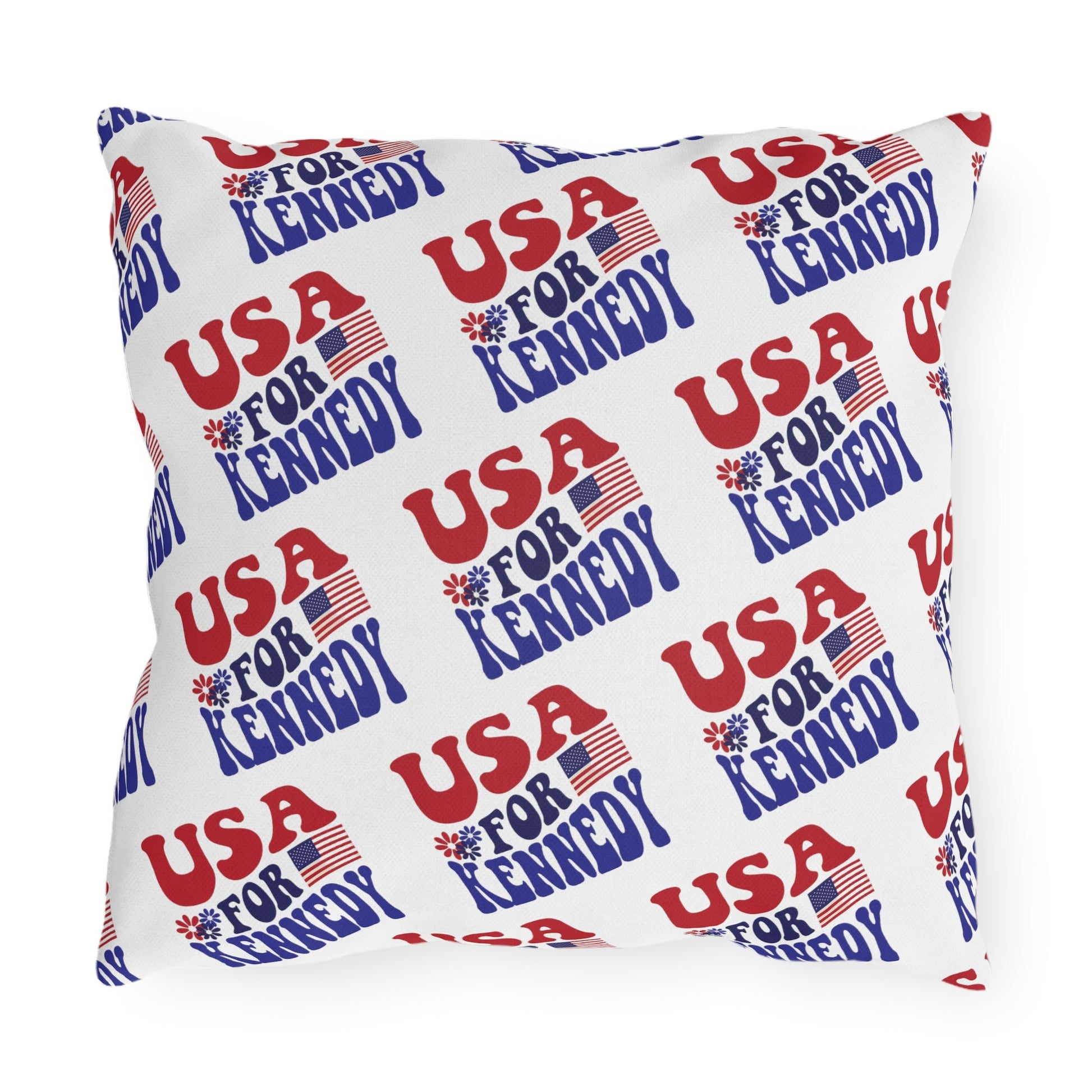 USA for Kennedy Groovy Outdoor Pillows - TEAM KENNEDY. All rights reserved