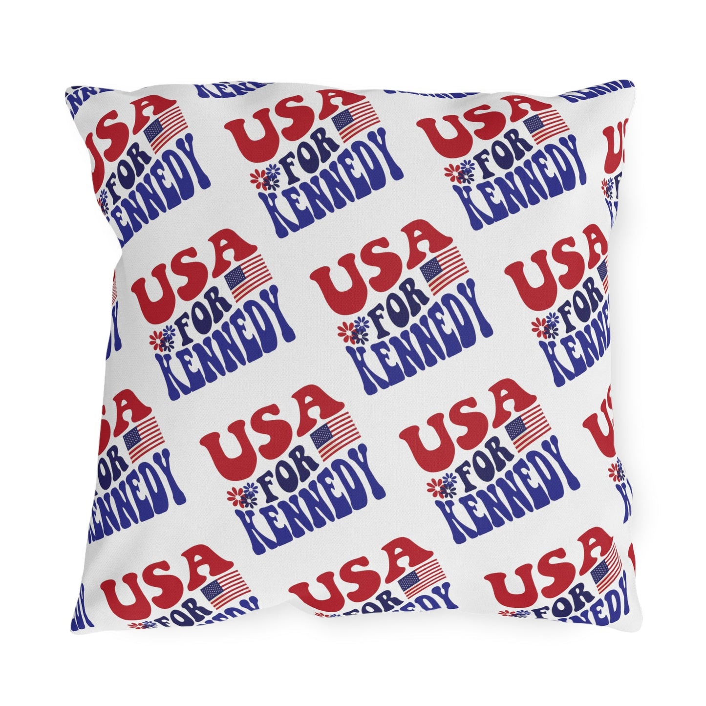 USA for Kennedy Groovy Outdoor Pillows - TEAM KENNEDY. All rights reserved