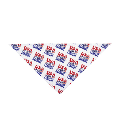 USA for Kennedy Groovy Pet Bandana - TEAM KENNEDY. All rights reserved