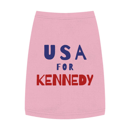 USA for Kennedy Pet Tank Top - TEAM KENNEDY. All rights reserved