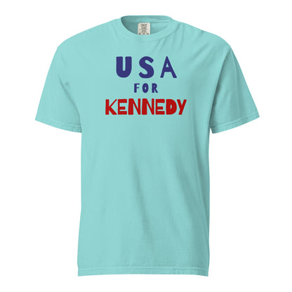 USA for Kennedy Unisex Heavyweight Tee - TEAM KENNEDY. All rights reserved