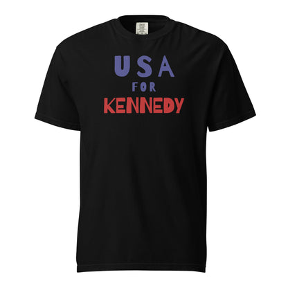 USA for Kennedy Unisex Heavyweight Tee - TEAM KENNEDY. All rights reserved