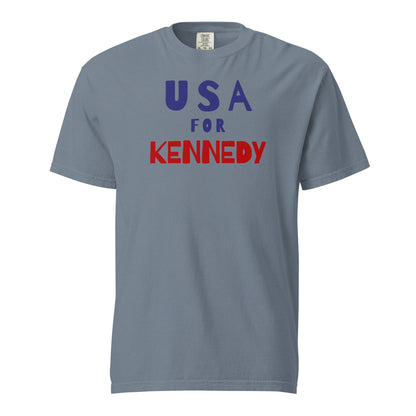 USA for Kennedy Unisex Heavyweight Tee - TEAM KENNEDY. All rights reserved