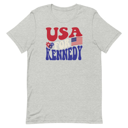 USA for Kennedy Unisex Tee - TEAM KENNEDY. All rights reserved