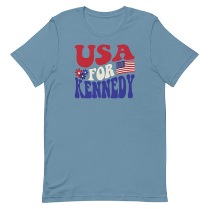 USA for Kennedy Unisex Tee - Team Kennedy Official Merchandise