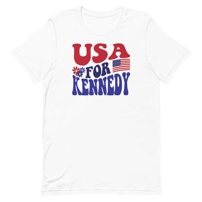 USA for Kennedy Unisex Tee - Team Kennedy Official Merchandise