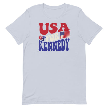 USA for Kennedy Unisex Tee - TEAM KENNEDY. All rights reserved