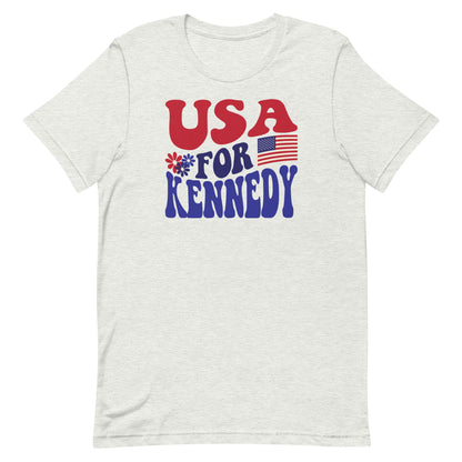 USA for Kennedy Unisex Tee - Team Kennedy Official Merchandise