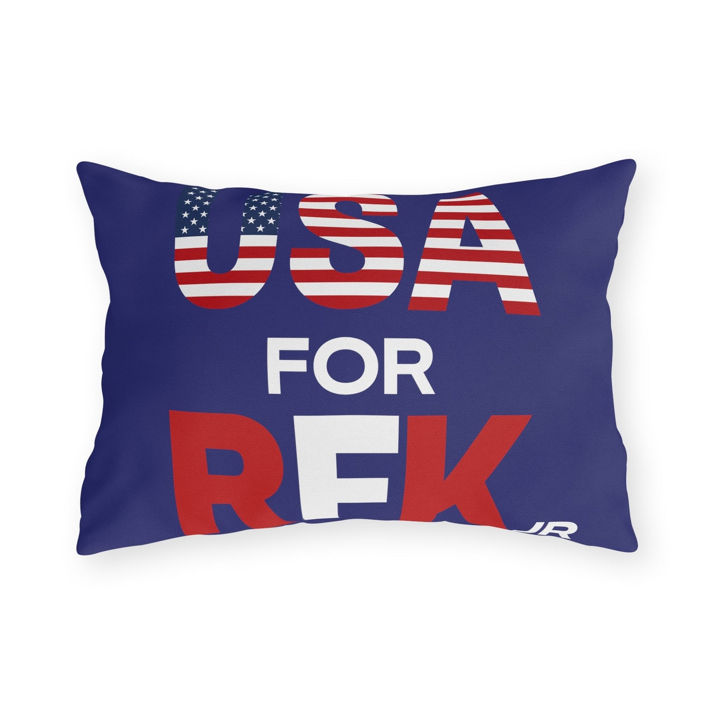 USA for RFK Jr Outdoor Pillow - TEAM KENNEDY. All rights reserved