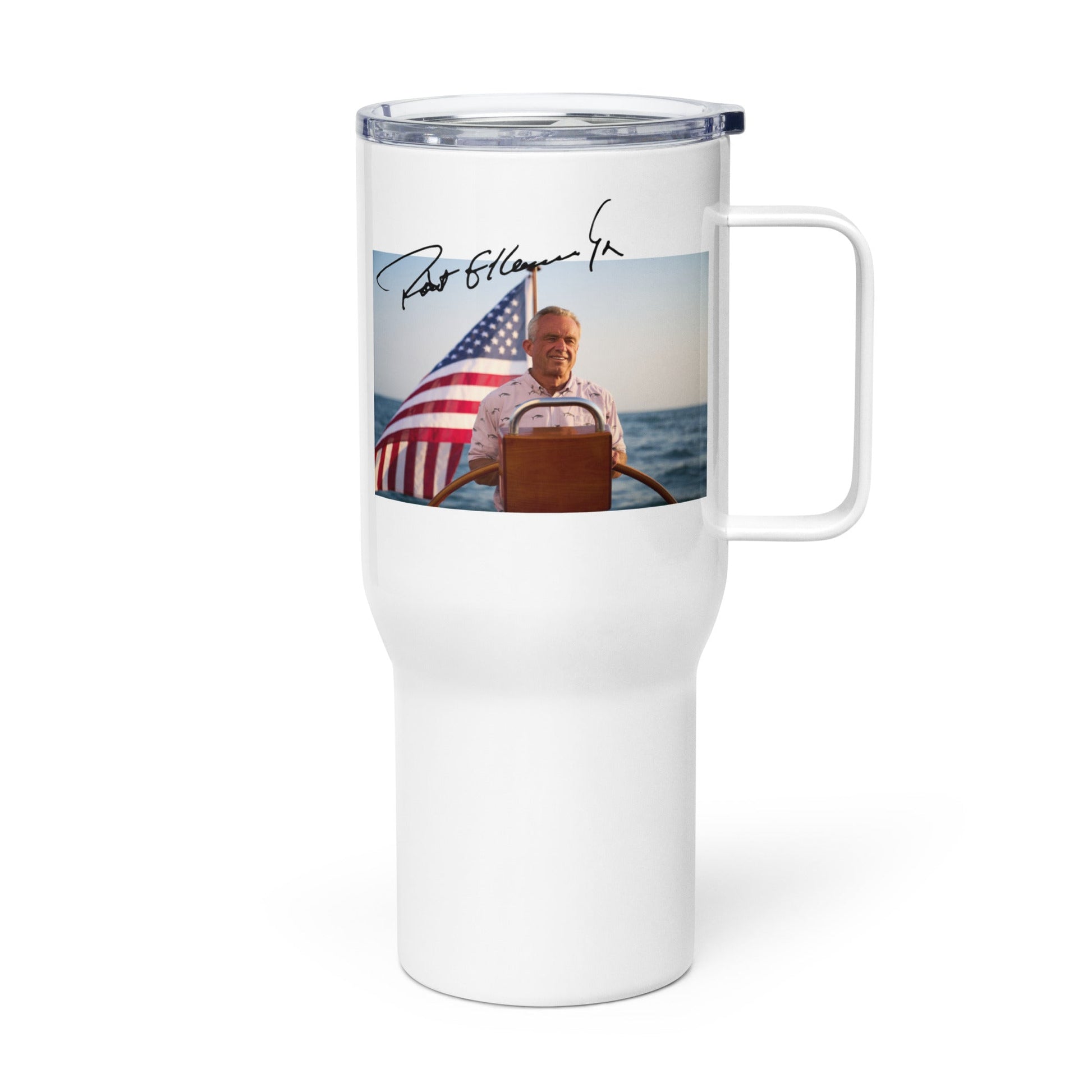 USS Kennedy Travel Mug - Team Kennedy Official Merchandise