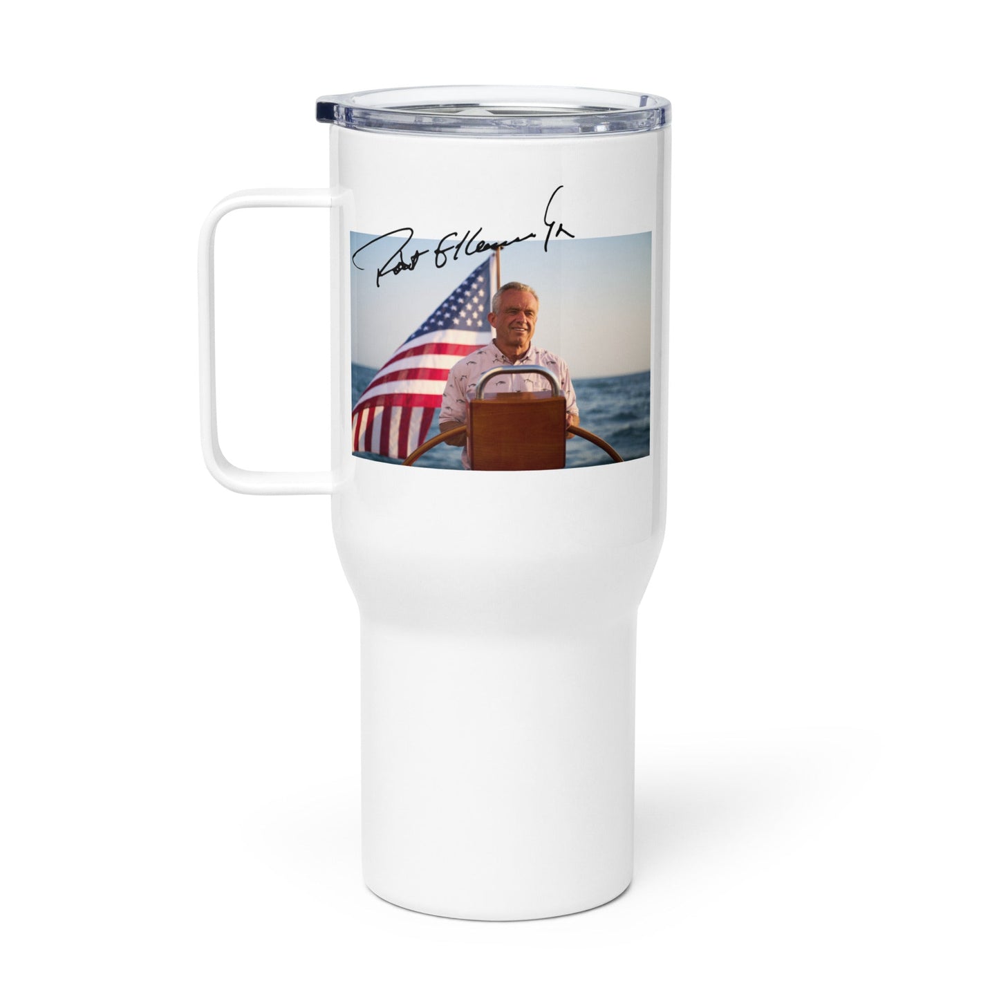 USS Kennedy Travel Mug - Team Kennedy Official Merchandise