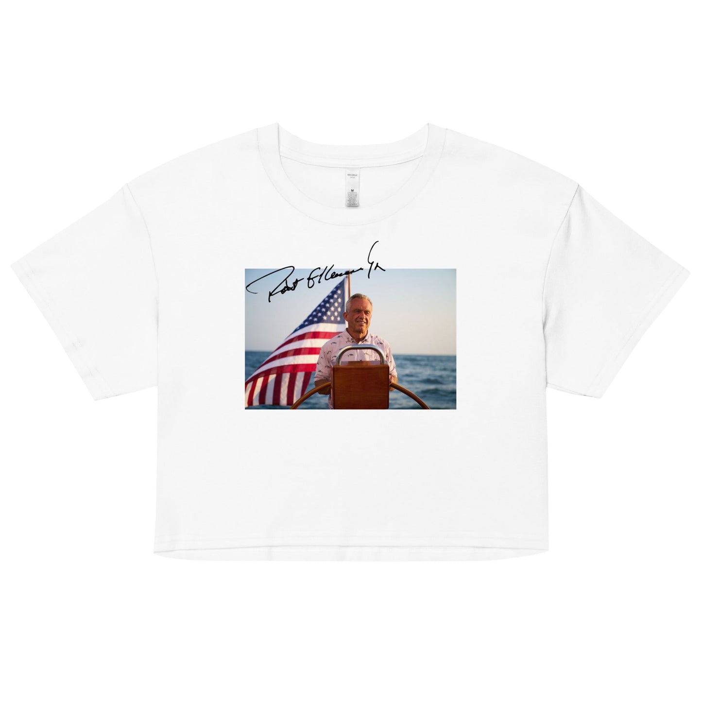 USS Kennedy Women’s Crop Top - Team Kennedy Official Merchandise