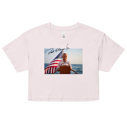 USS Kennedy Women’s Crop Top - Team Kennedy Official Merchandise