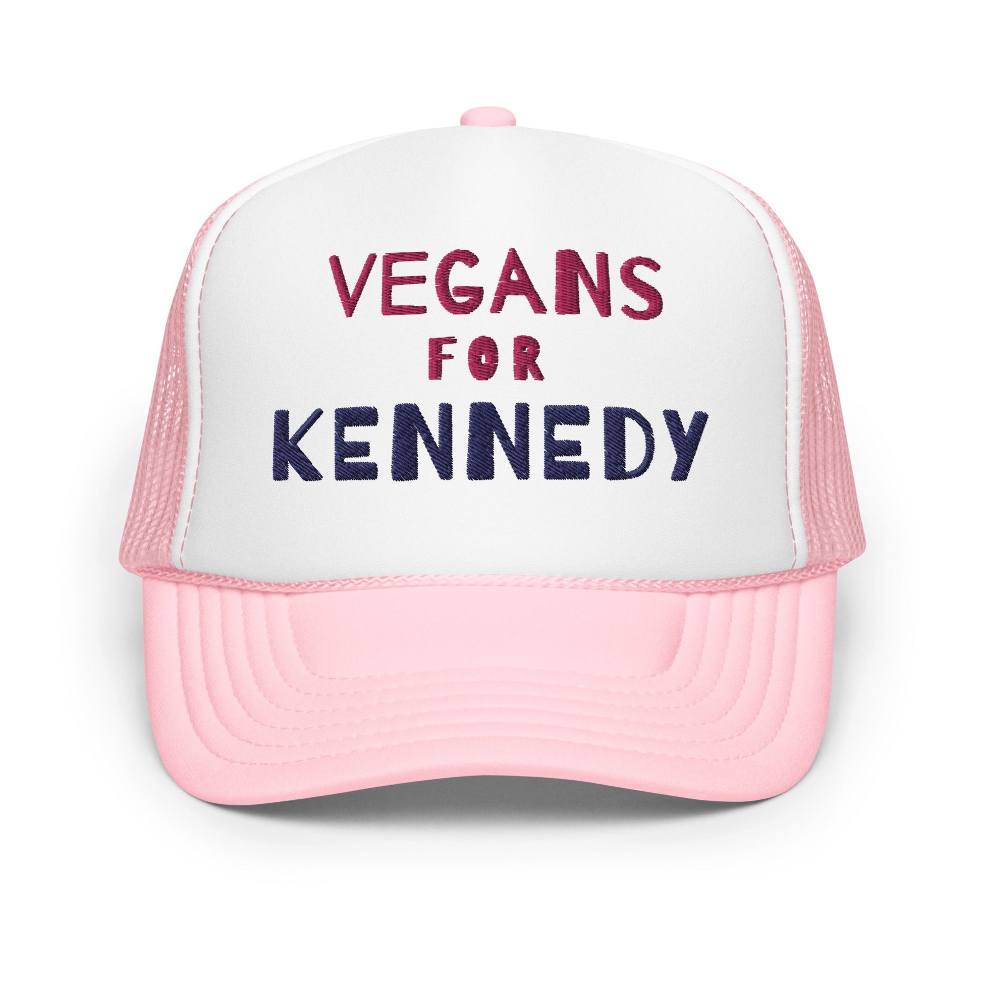 Vegans for Kennedy Foam Trucker Hat - Team Kennedy Official Merchandise