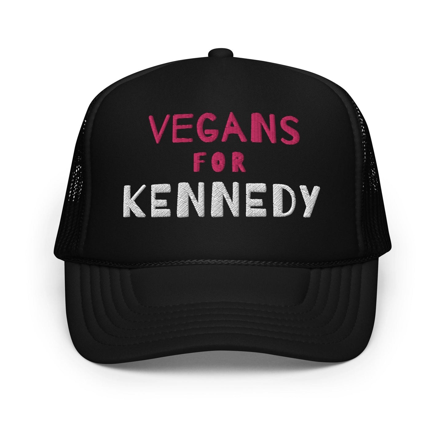 Vegans for Kennedy Foam Trucker Hat - Team Kennedy Official Merchandise