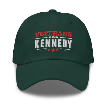 Veterans for Kennedy Dad hat - TEAM KENNEDY. All rights reserved