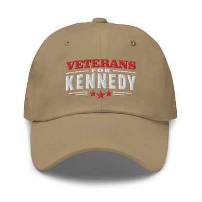 Veterans for Kennedy Dad hat - TEAM KENNEDY. All rights reserved