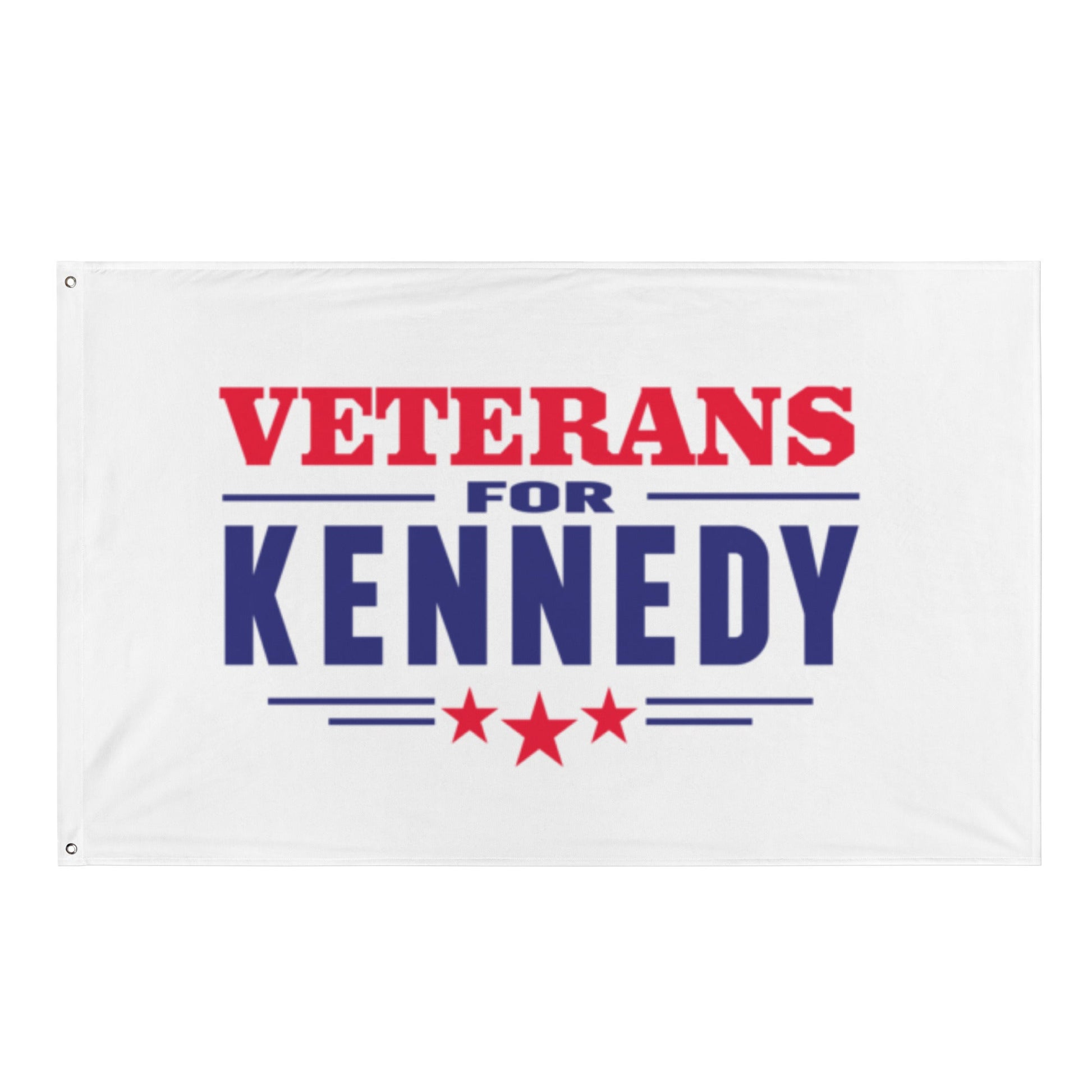 Veterans for Kennedy Flag - Team Kennedy Official Merchandise