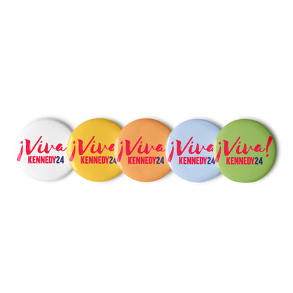 Viva Kennedy24 - Colorful (5 Buttons) - TEAM KENNEDY. All rights reserved