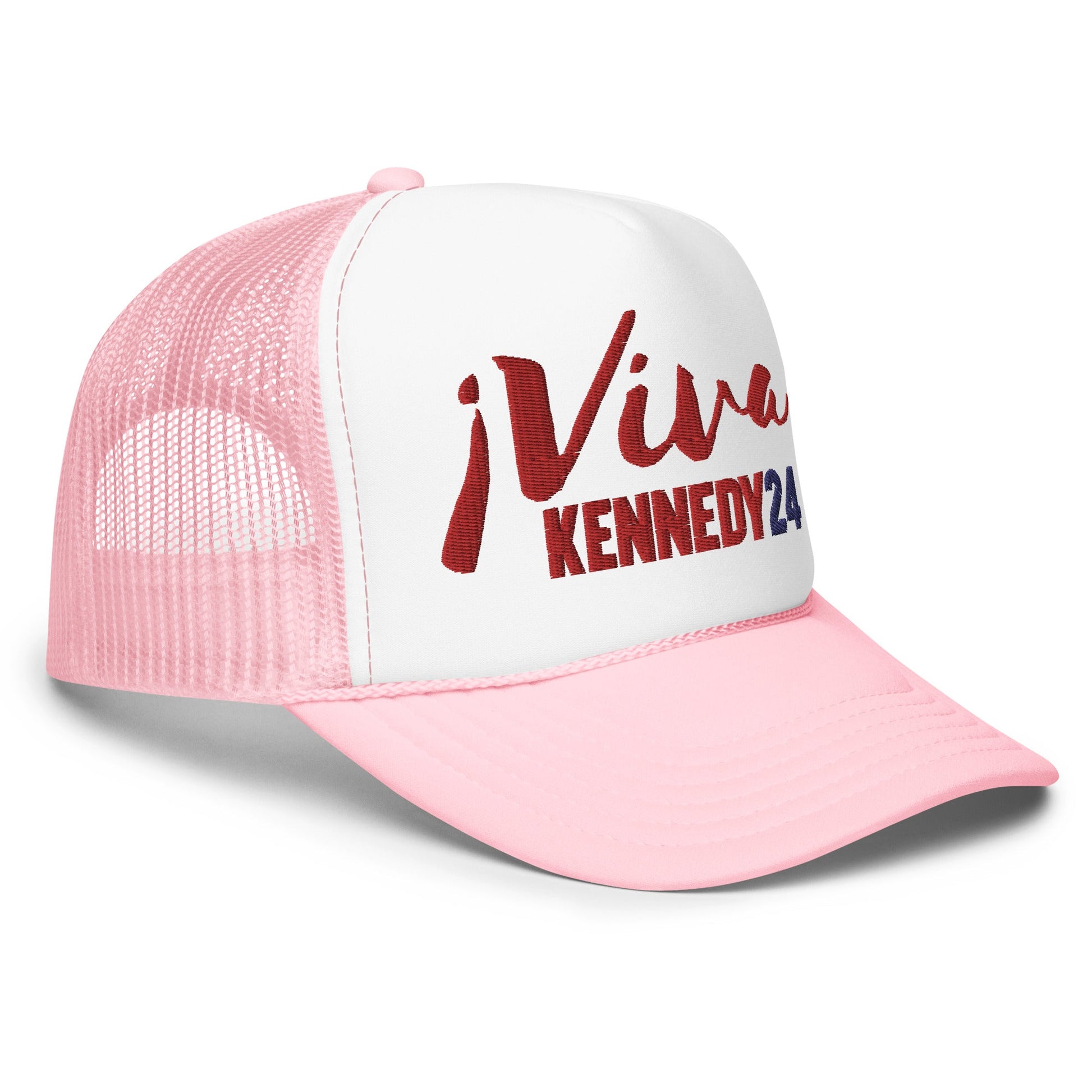 Viva Kennedy24 Embroidered Foam Trucker Hat - TEAM KENNEDY. All rights reserved