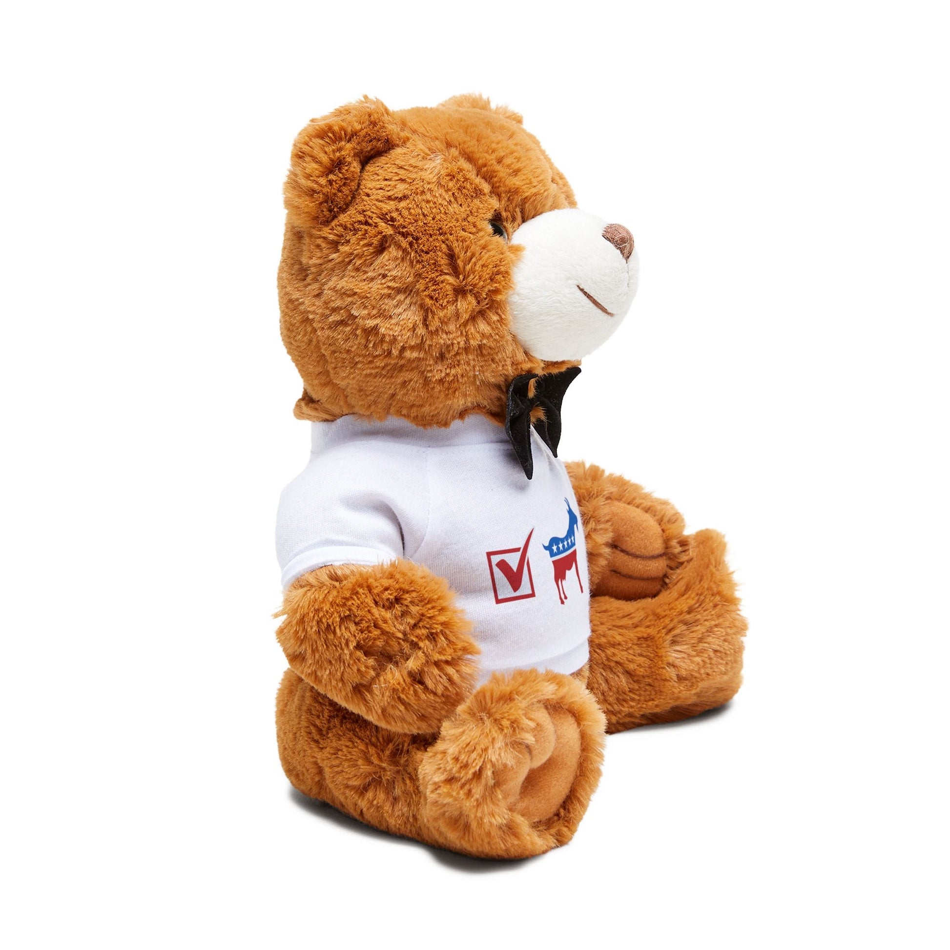 Vote GOAT Kennedy Teddy Bear with T - Shirt - Team Kennedy Official Merchandise