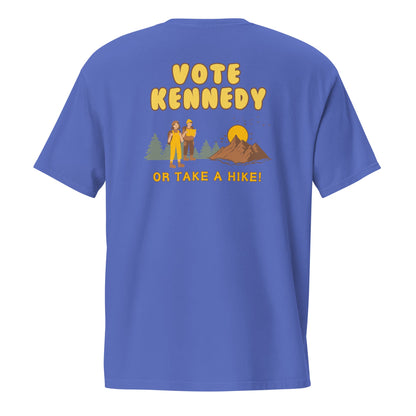 Vote Kennedy or Take a Hike Pocket Tee - Team Kennedy Official Merchandise