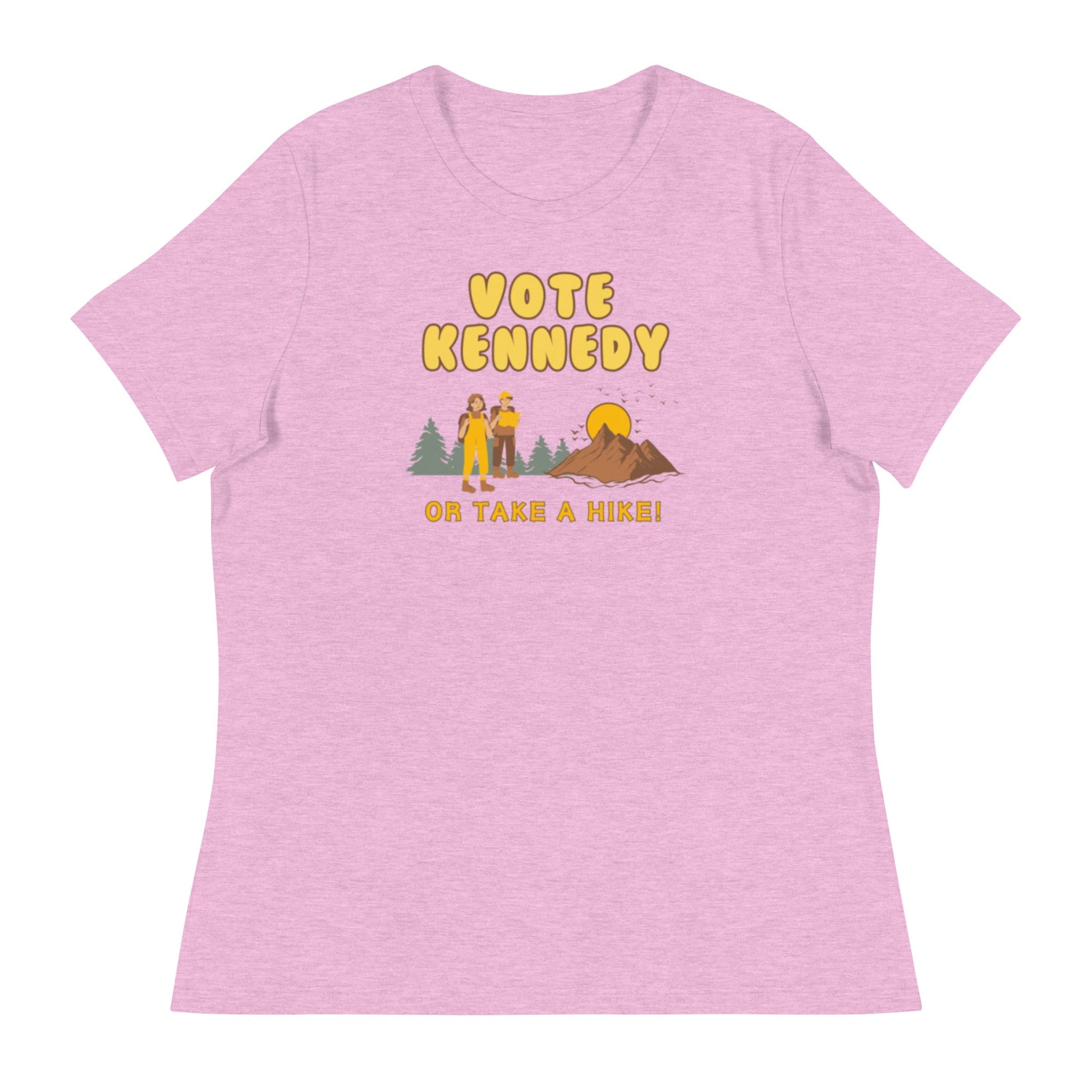 Vote Kennedy or Take a Hike Women's Relaxed Tee - TEAM KENNEDY. All rights reserved