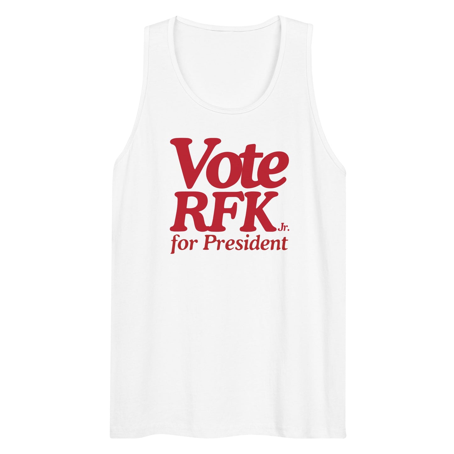 Vote RFK Jr. Men’s Tank Top - TEAM KENNEDY. All rights reserved