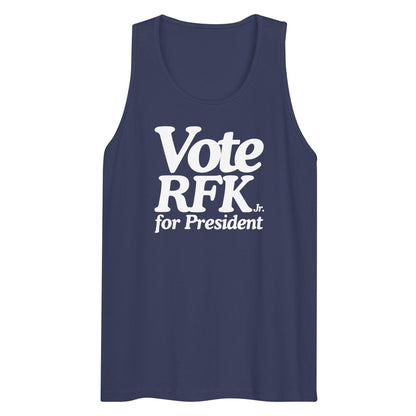 Vote RFK Jr. Men’s Tank Top - TEAM KENNEDY. All rights reserved