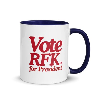 Vote RFK Jr. Mug - TEAM KENNEDY. All rights reserved