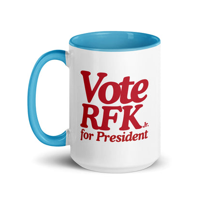 Vote RFK Jr. Mug - TEAM KENNEDY. All rights reserved