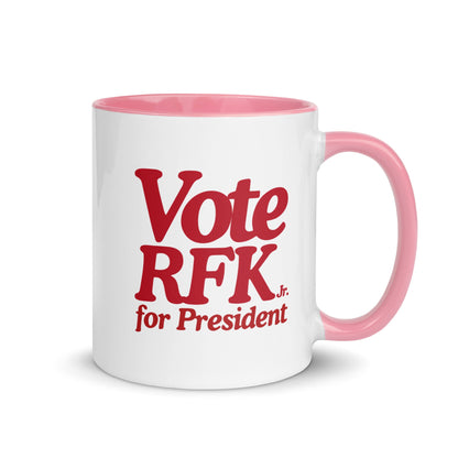 Vote RFK Jr. Mug - TEAM KENNEDY. All rights reserved