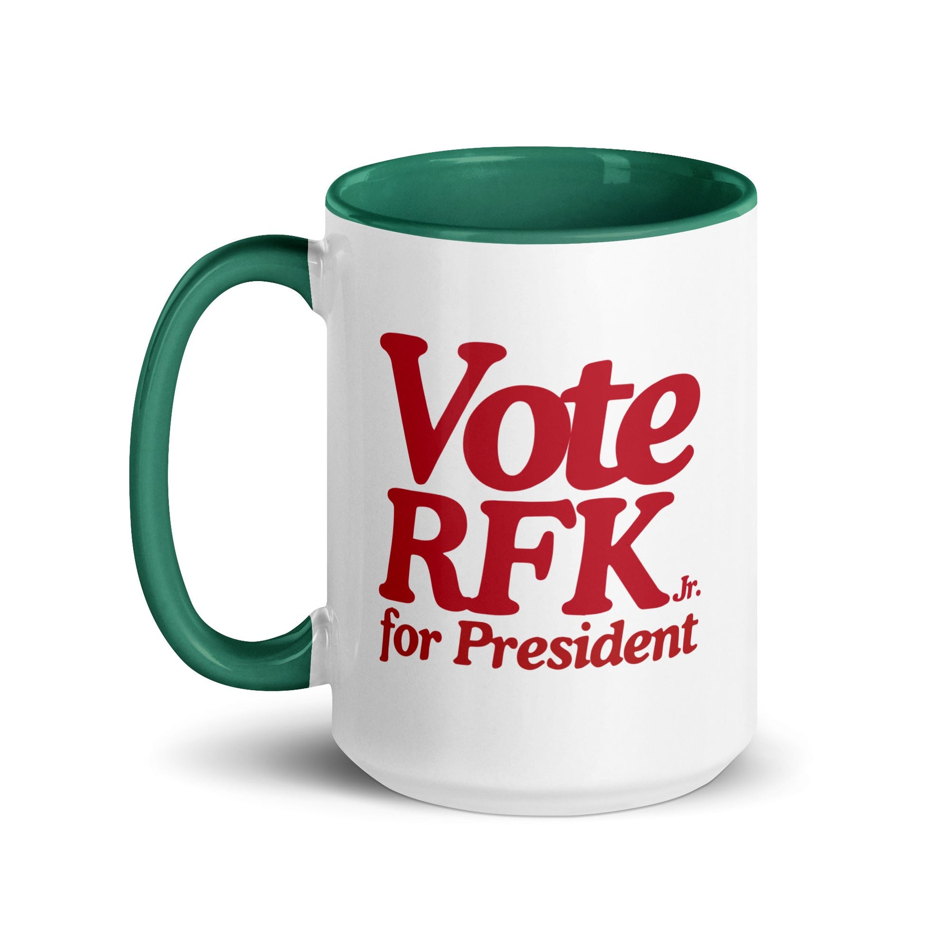 Vote RFK Jr. Mug - TEAM KENNEDY. All rights reserved