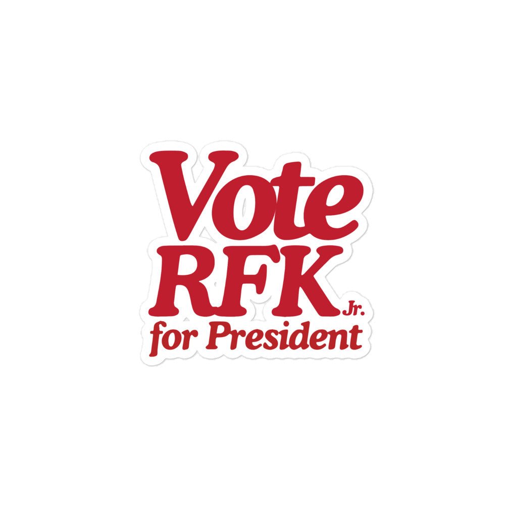 Vote RFK Jr. Sticker - TEAM KENNEDY. All rights reserved