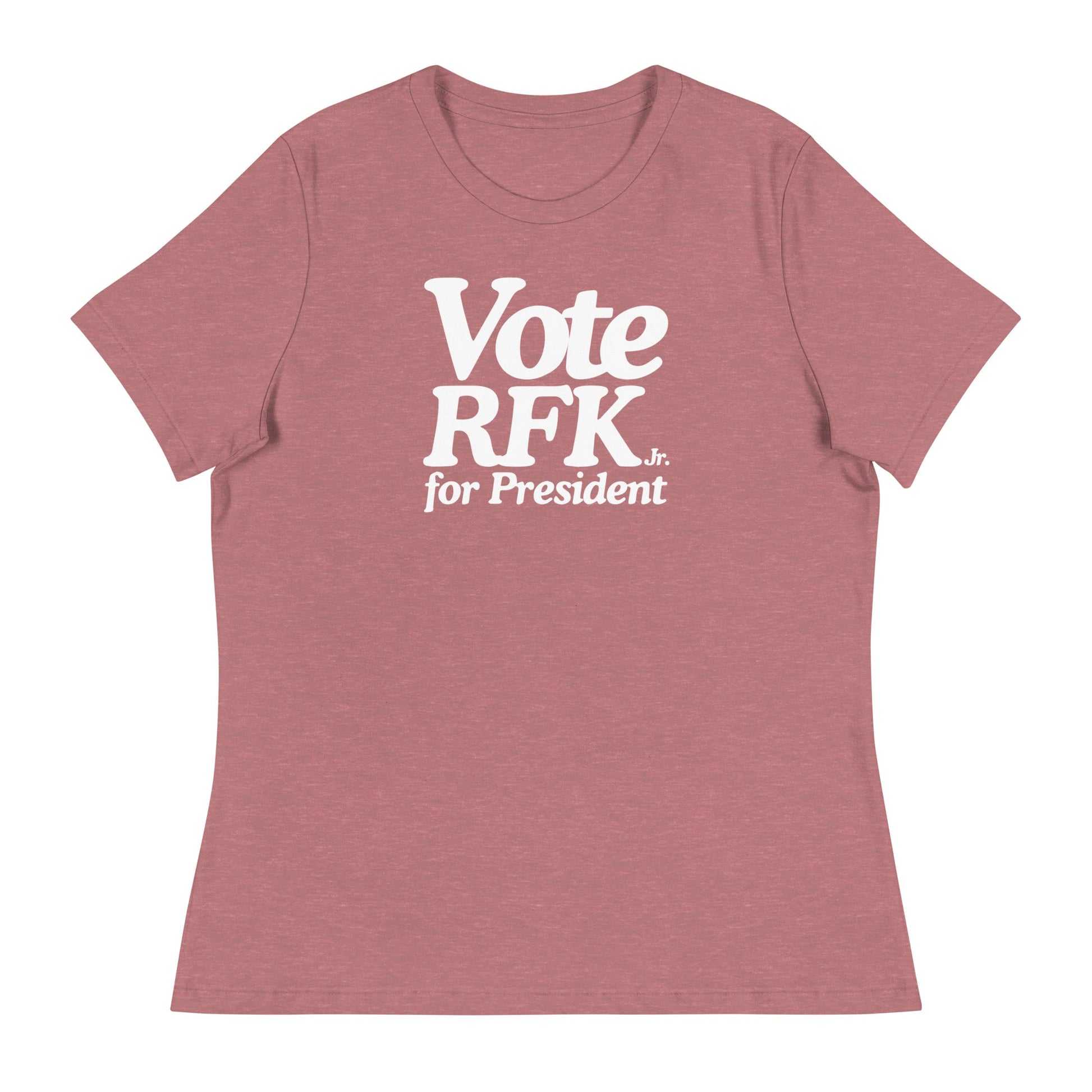 Vote RFK Jr Women's Relaxed Tee - TEAM KENNEDY. All rights reserved