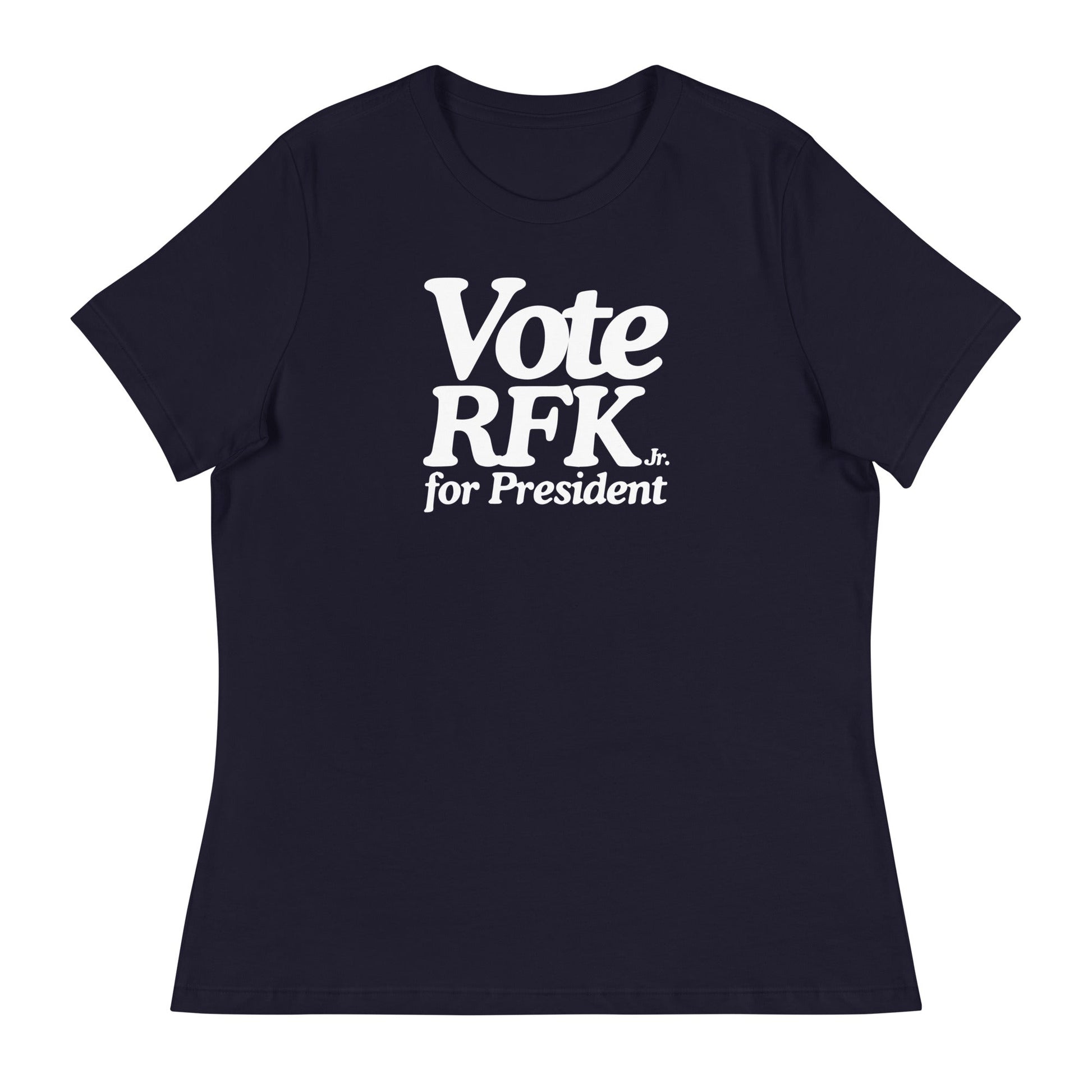 Vote RFK Jr Women's Relaxed Tee - TEAM KENNEDY. All rights reserved