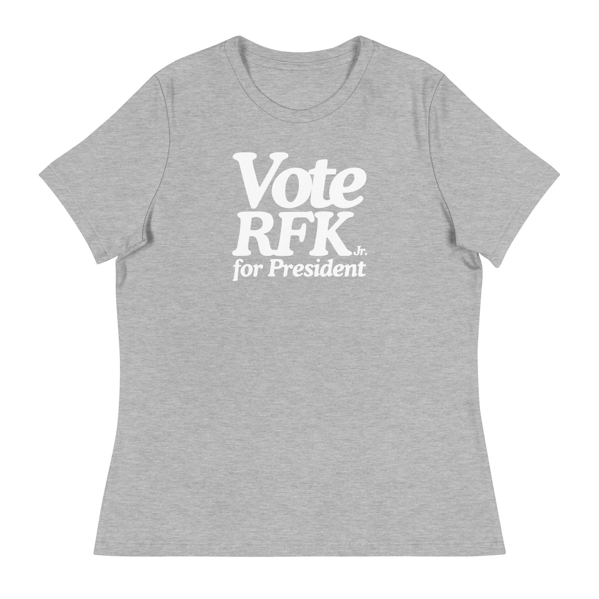 Vote RFK Jr Women's Relaxed Tee - TEAM KENNEDY. All rights reserved