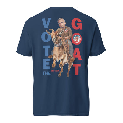 Vote the GOAT - by Truth - A - Ganda Unisex Heavyweight Tee - Team Kennedy Official Merchandise