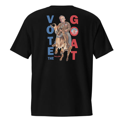 Vote the Goat by Truth - A - Ganda Unisex Pocket Tee - Team Kennedy Official Merchandise