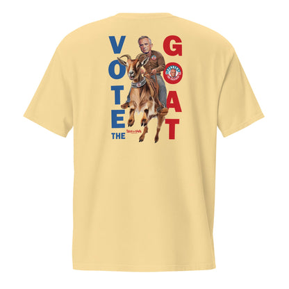 Vote the Goat by Truth - A - Ganda Unisex Pocket Tee - Team Kennedy Official Merchandise