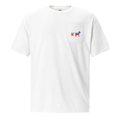 Vote the Goat by Truth - A - Ganda Unisex Pocket Tee - Team Kennedy Official Merchandise