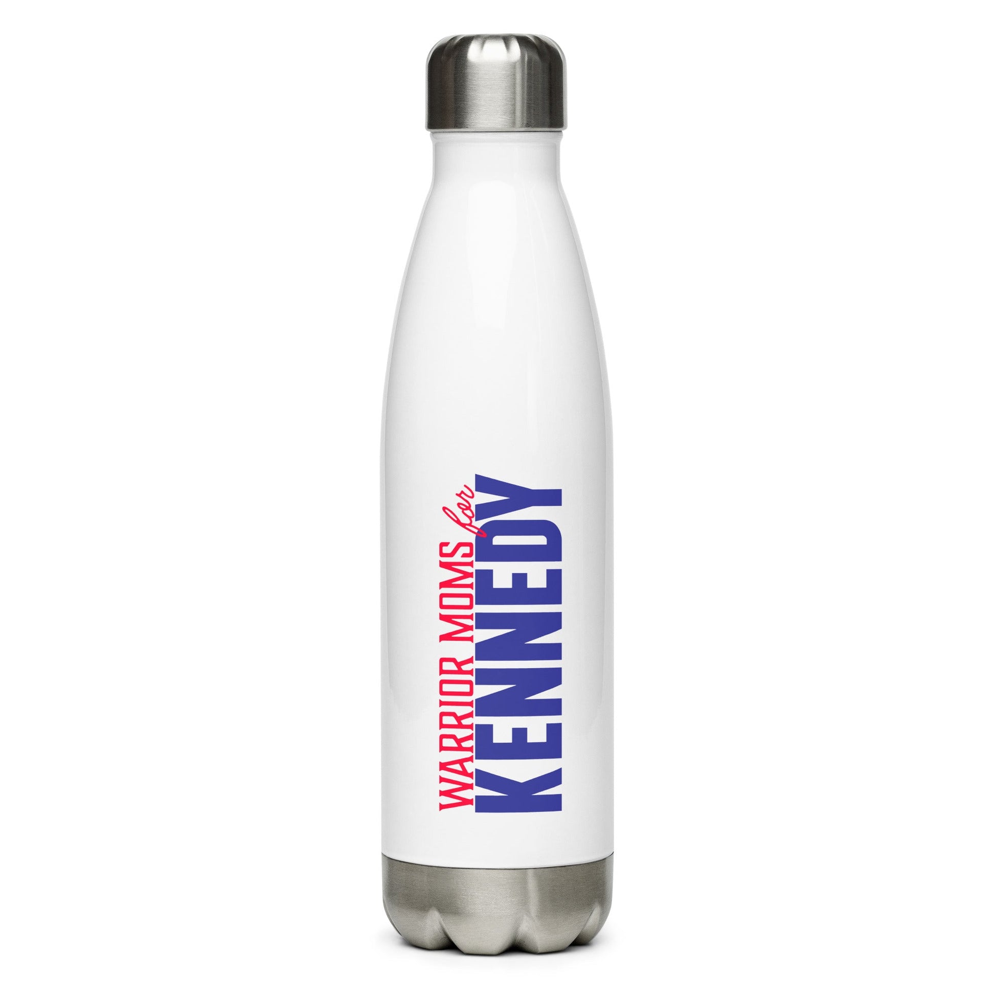 Warrior Moms for Kennedy Stainless Steel Water Bottle - TEAM KENNEDY. All rights reserved