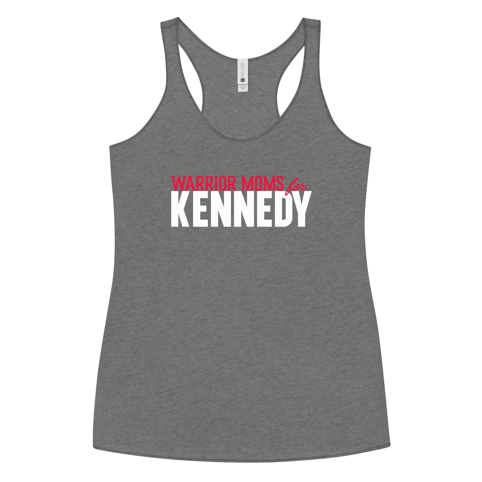 Warrior Moms for Kennedy Women's Racerback Tank - TEAM KENNEDY. All rights reserved