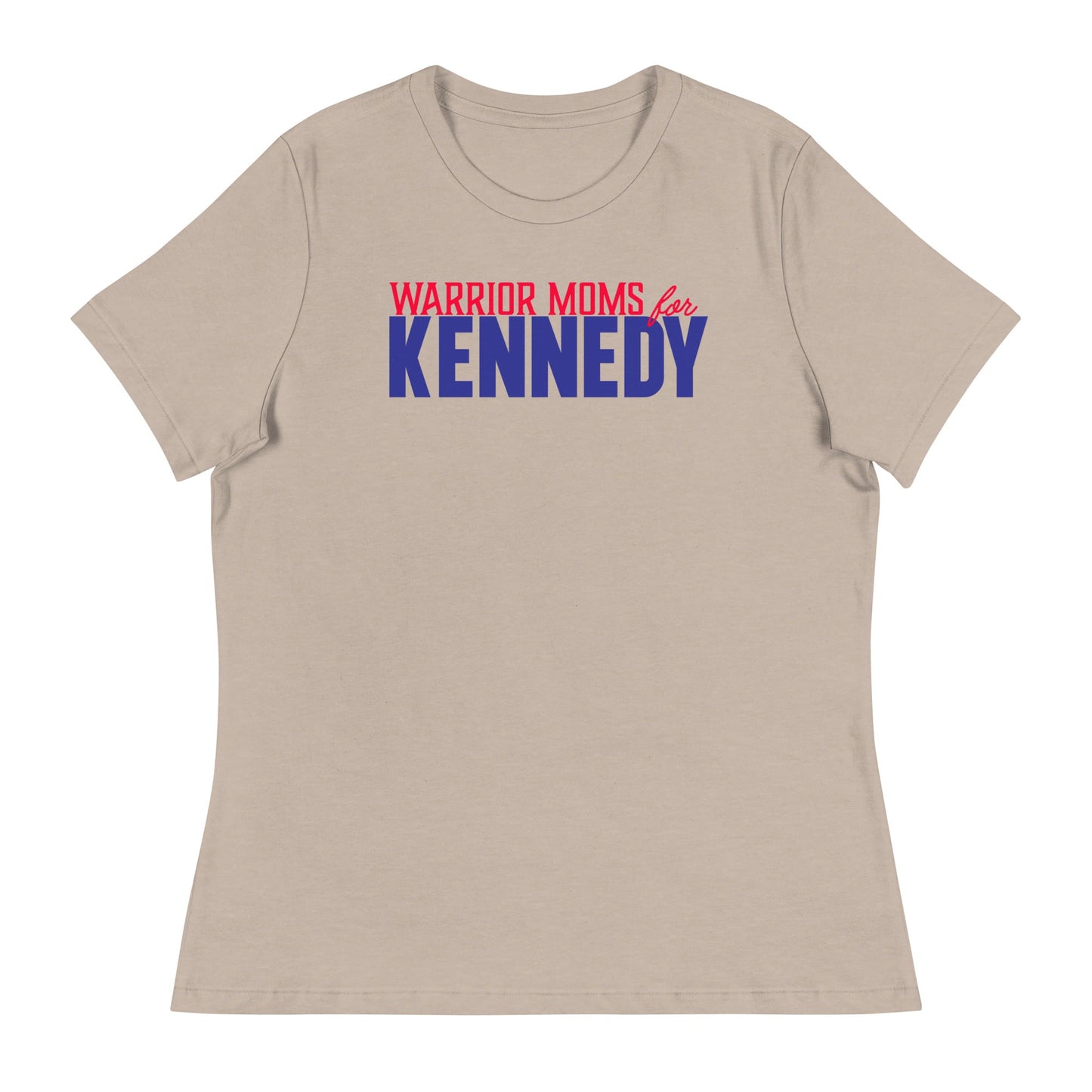 Warrior Moms for Kennedy Women's Relaxed Tee - TEAM KENNEDY. All rights reserved