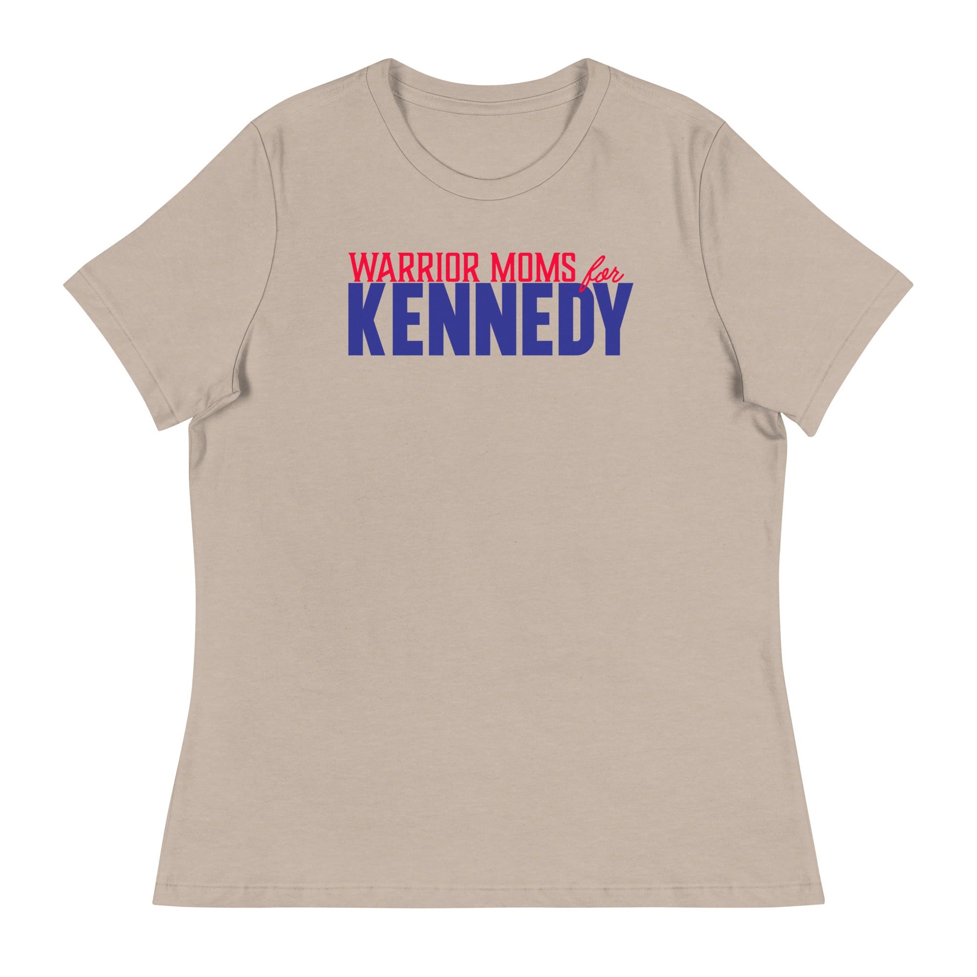 Warrior Moms for Kennedy Women's Relaxed Tee - TEAM KENNEDY. All rights reserved