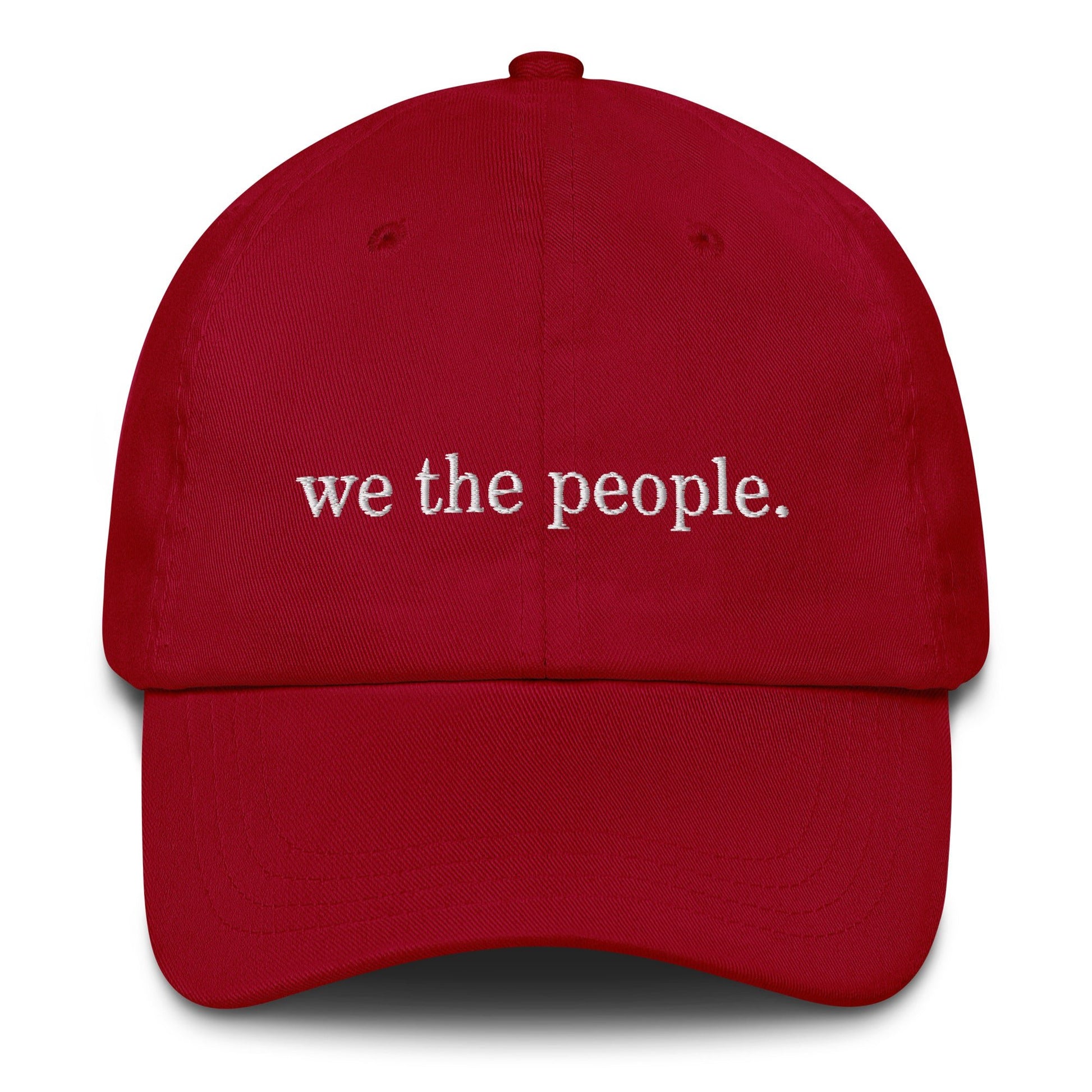 We the People Embroidered Dad hat - Team Kennedy Official Merchandise