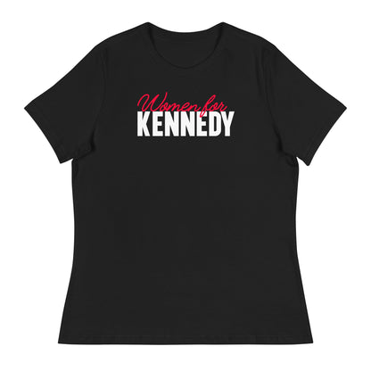 Women for Kennedy Women's Relaxed Tee - TEAM KENNEDY. All rights reserved